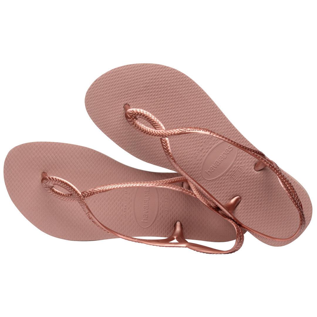 Rasteirinha Havaianas Luna - Rosa Crocus