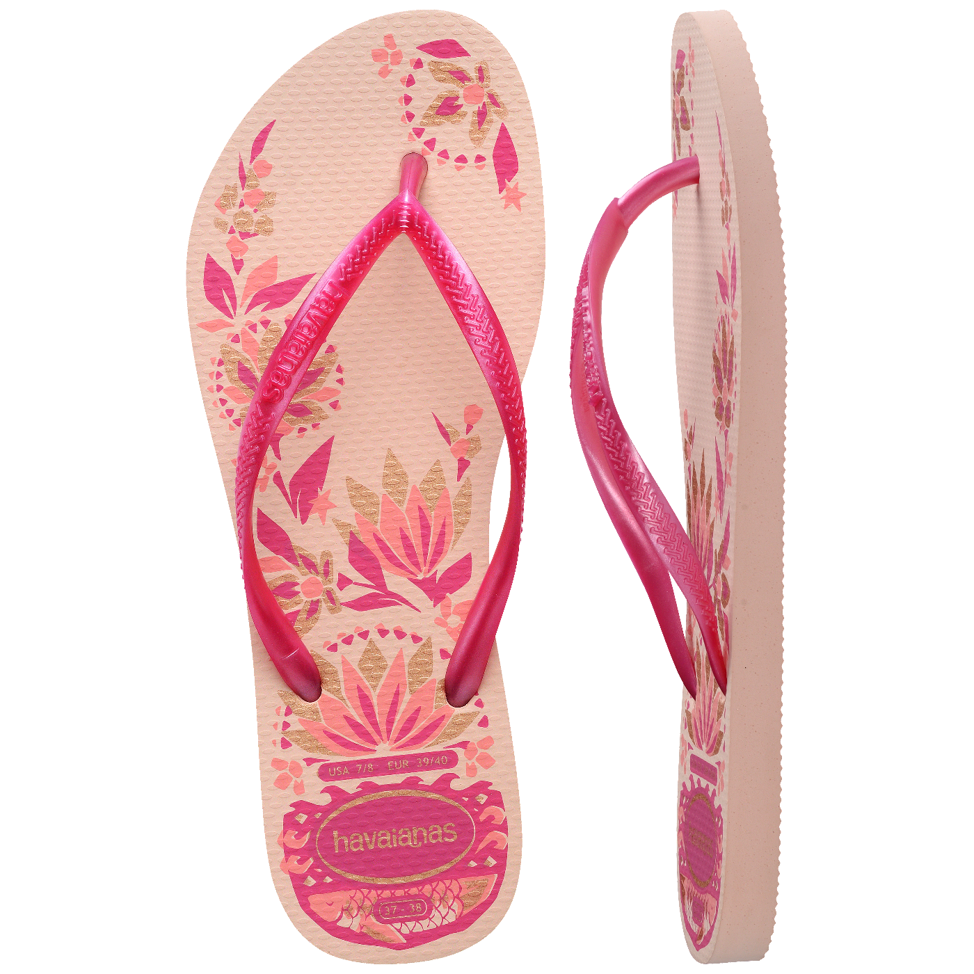 Chinelo Havaianas Slim Organic