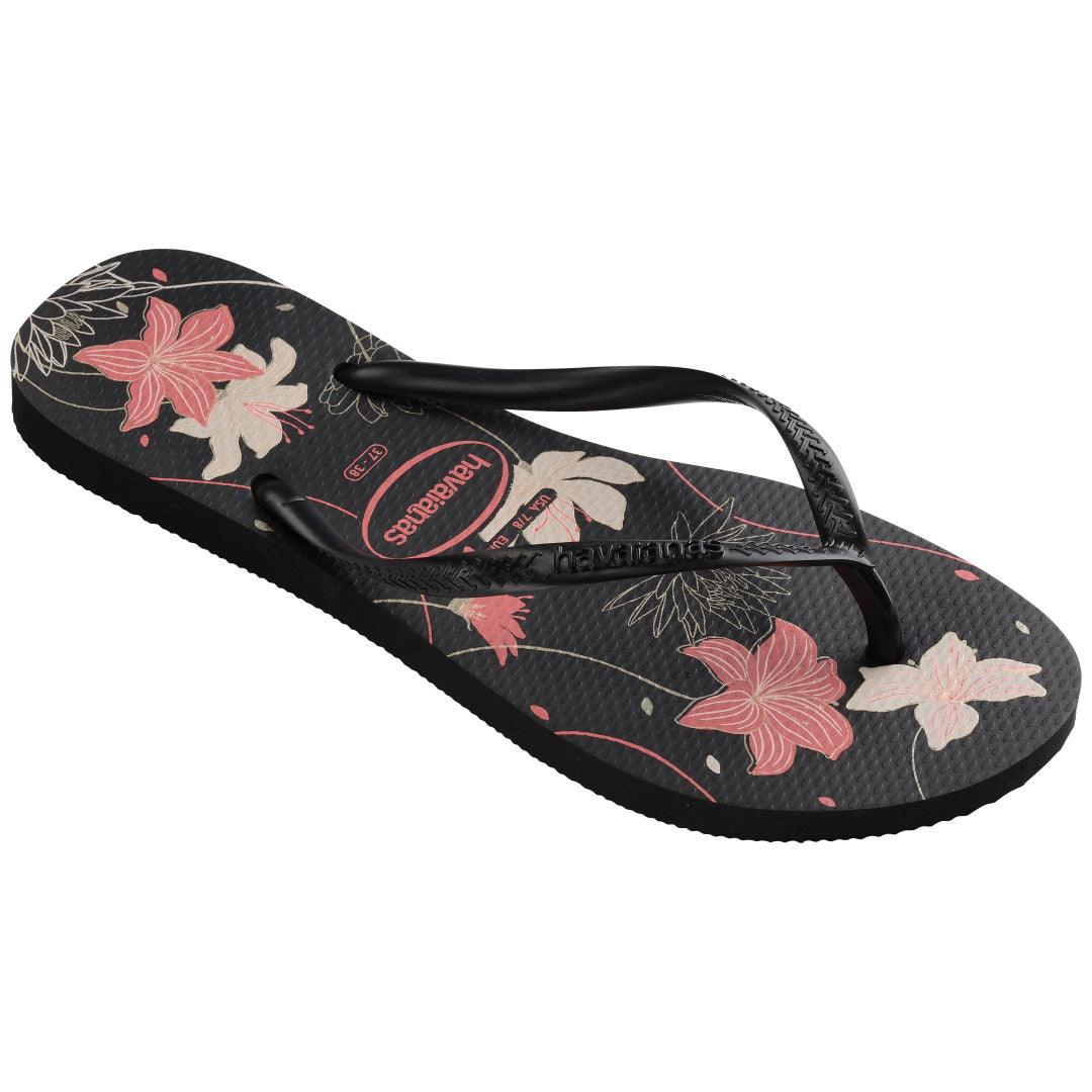 Chinelo Havaianas Slim Organic - Preto