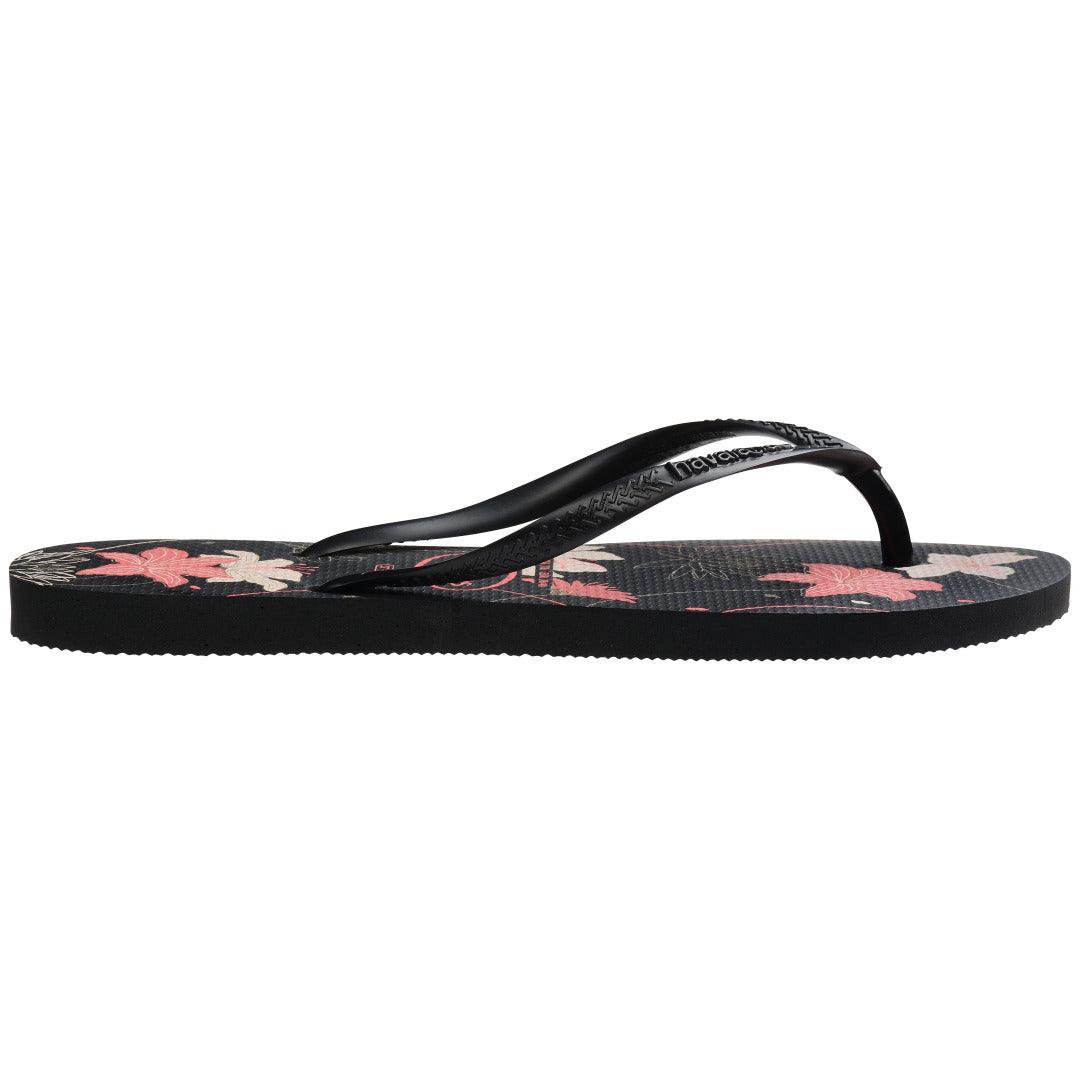 Chinelo Havaianas Slim Organic - Preto