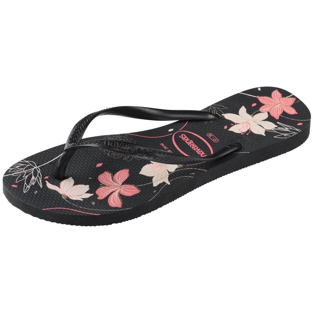 Chinelo Havaianas Slim Organic - Preto