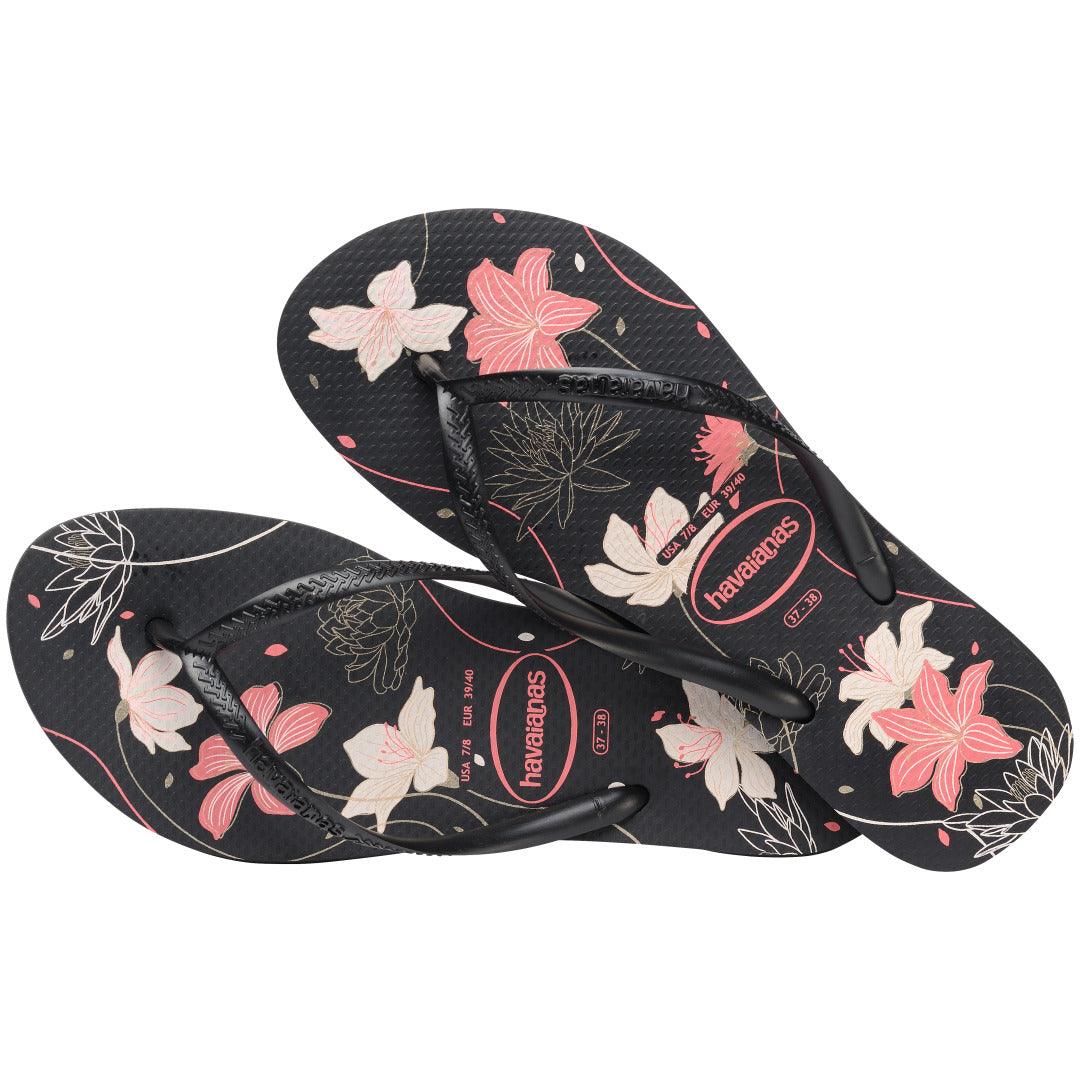 Chinelo Havaianas Slim Organic - Preto