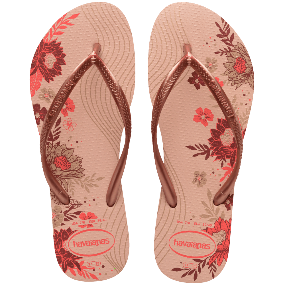 Chinelo Havaianas Slim Organic - Rosa Ballet