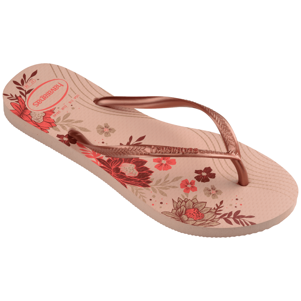 Chinelo Havaianas Slim Organic - Rosa Ballet
