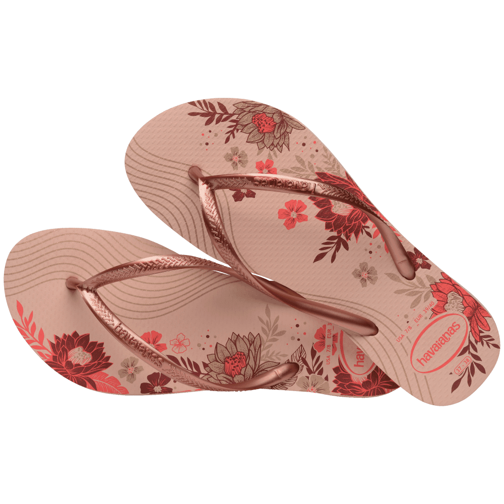 Chinelo Havaianas Slim Organic - Rosa Ballet