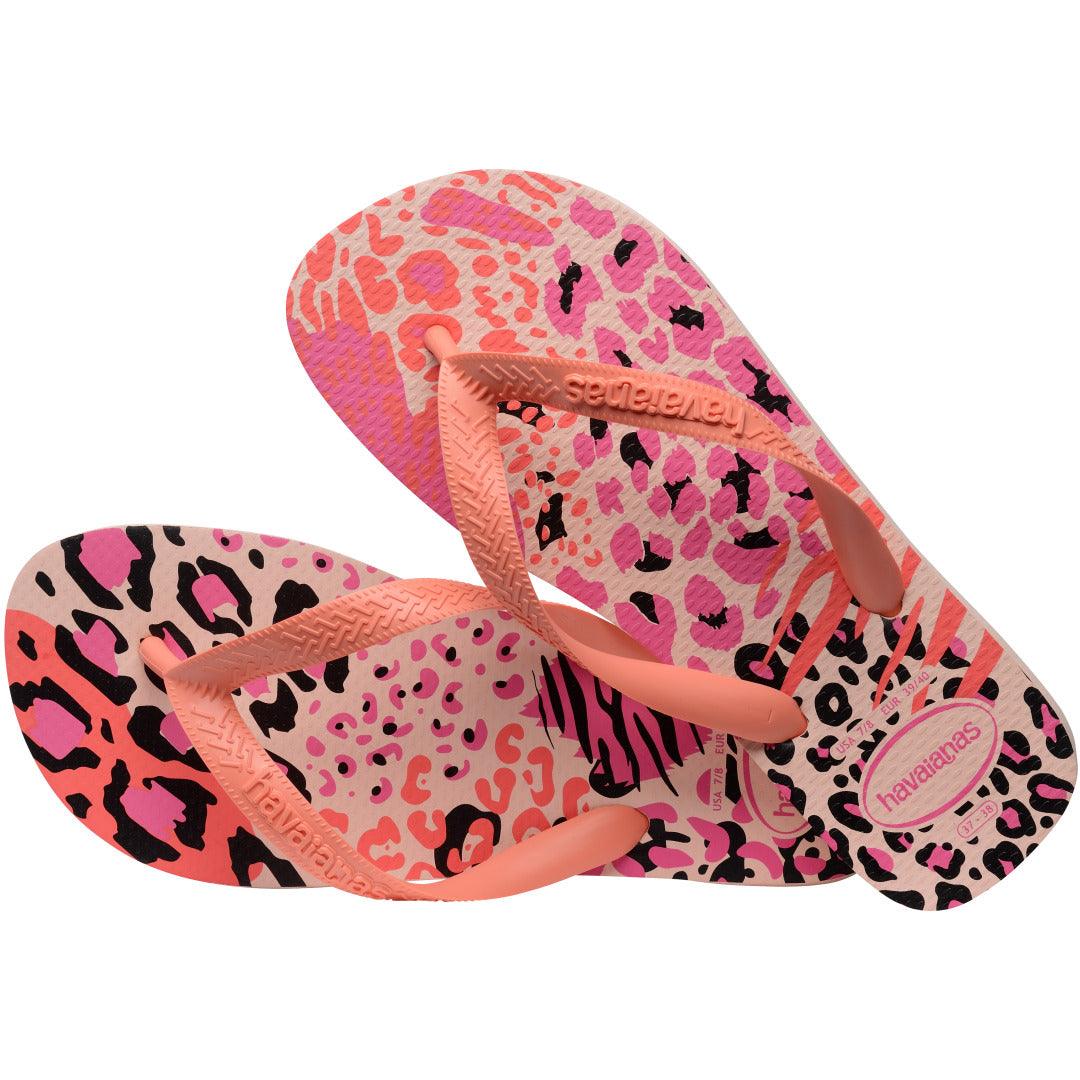 Chinelo Havaianas Top Animals - Rosa Ballet