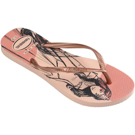 Chinelo Havaianas Slim Princesas - Rosa Ballet