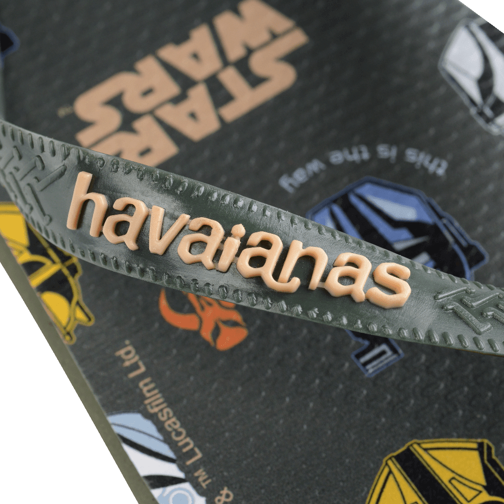 Chinelo Havaianas Star Wars - Verde Olive