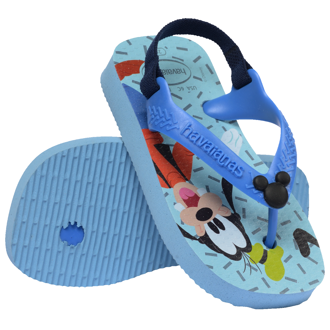 Chinelo Havaianas Baby Disney Classicos Mickey & Pateta