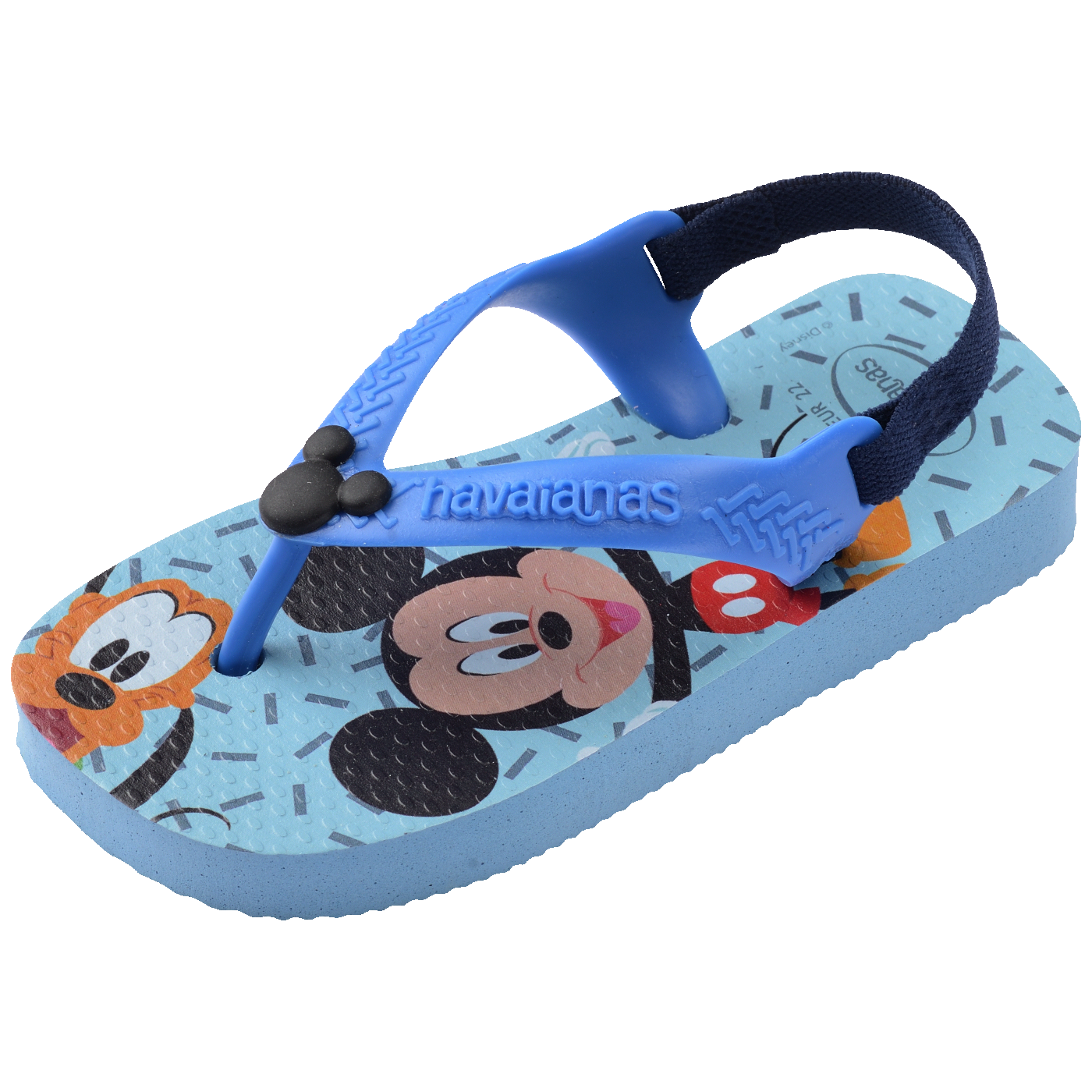 Chinelo Havaianas Baby Disney Classicos Mickey & Pateta