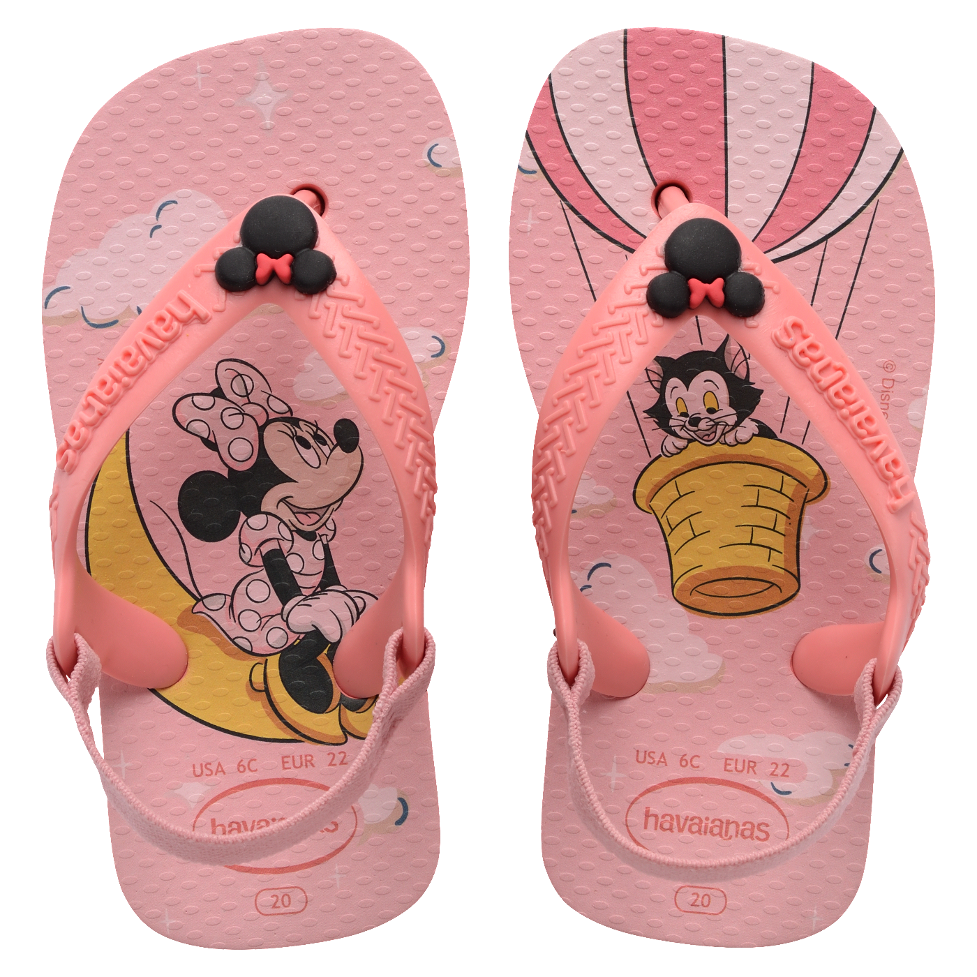 Chinelo Havaianas Baby Disney Classicos Minnie