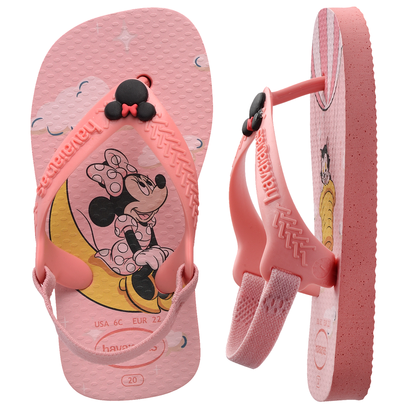 Chinelo Havaianas Baby Disney Classicos Minnie