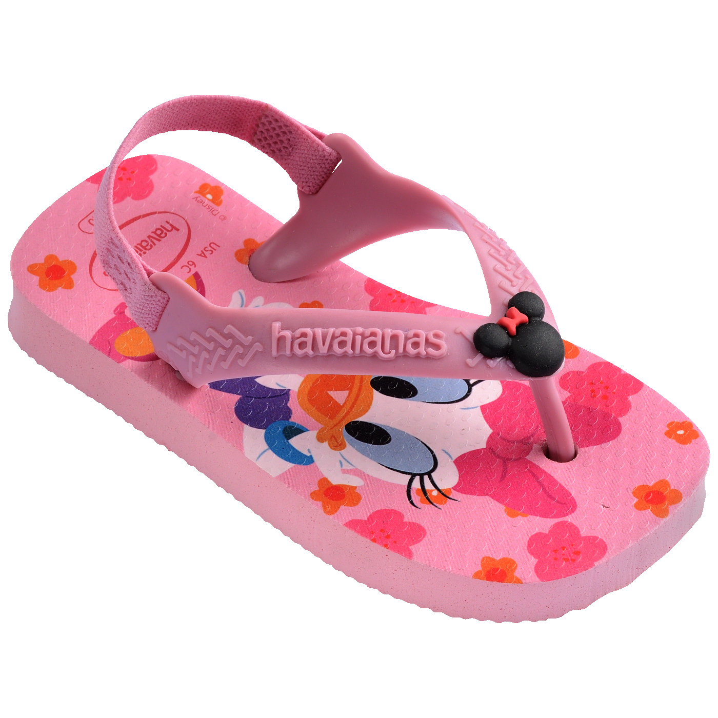 Chinelo Havaianas Baby Disney Classicos Minnie & Margarida