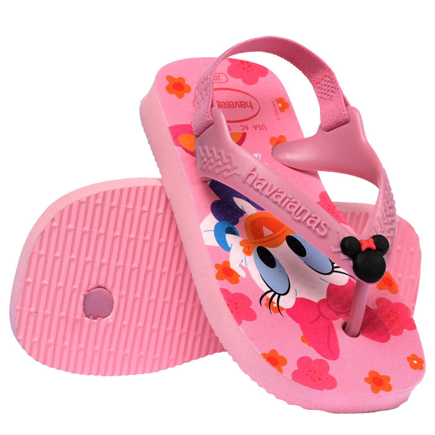 Chinelo Havaianas Baby Disney Classicos Minnie & Margarida