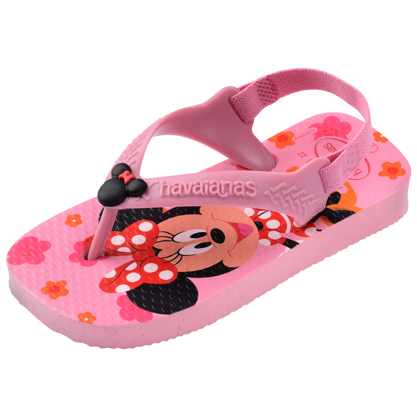 Chinelo Havaianas Baby Disney Classicos Minnie & Margarida