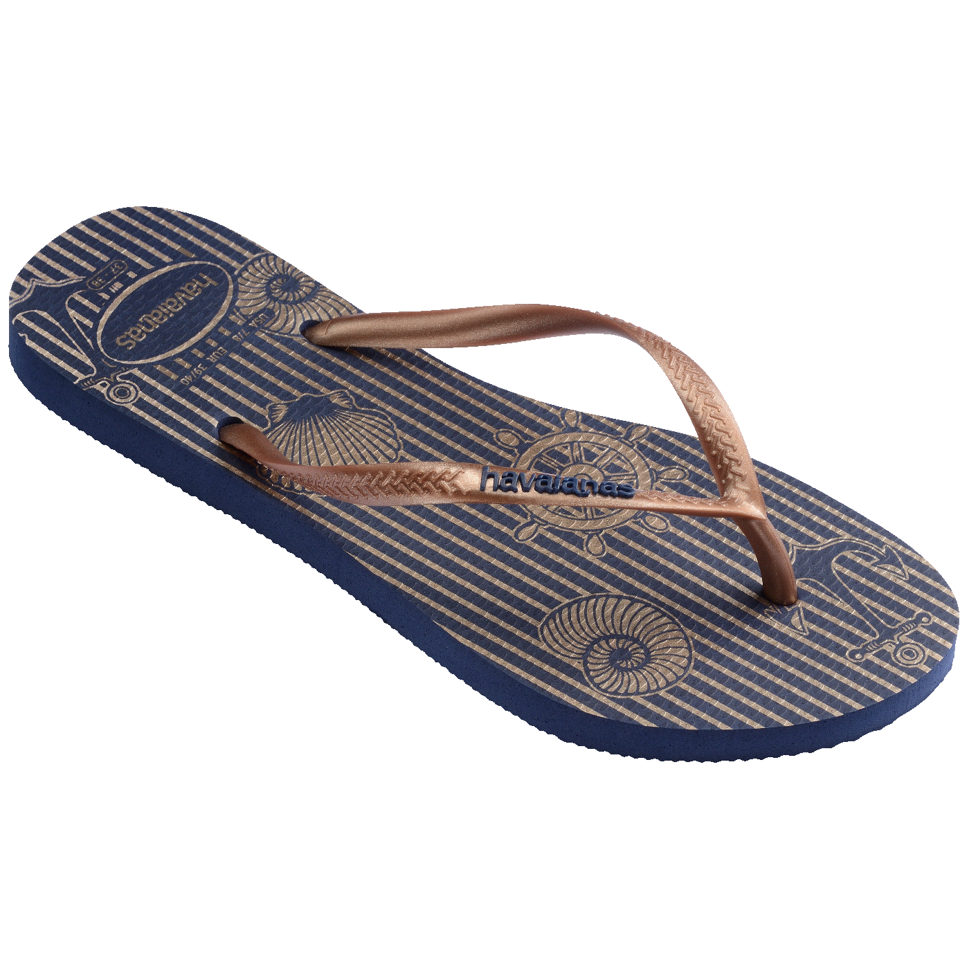 Chinelo Havaianas Slim Nautical