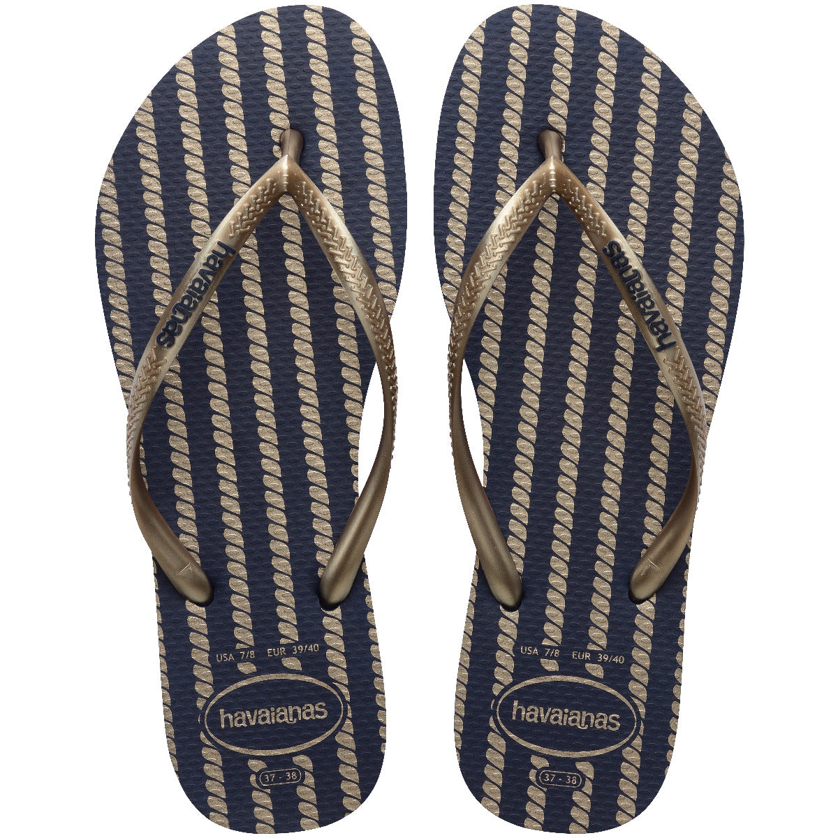 Chinelo Havaianas Slim Nautical