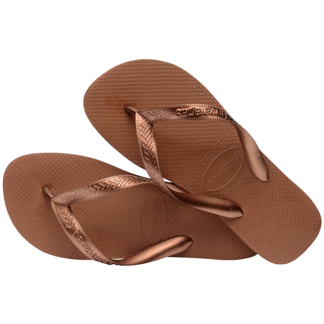 Chinelo Havaianas Top Tiras - Ferrugem
