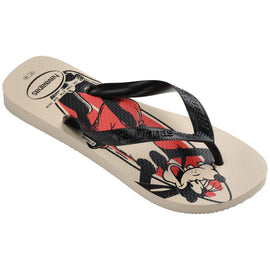 Chinelo Havaianas Top Disney - Bege Palha