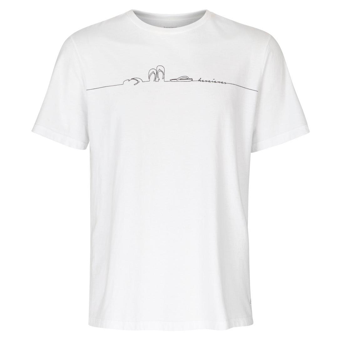 Camiseta Havaianas Sandália Slim - Branco