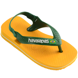 Chinelo Havaianas Baby Brasil Logo