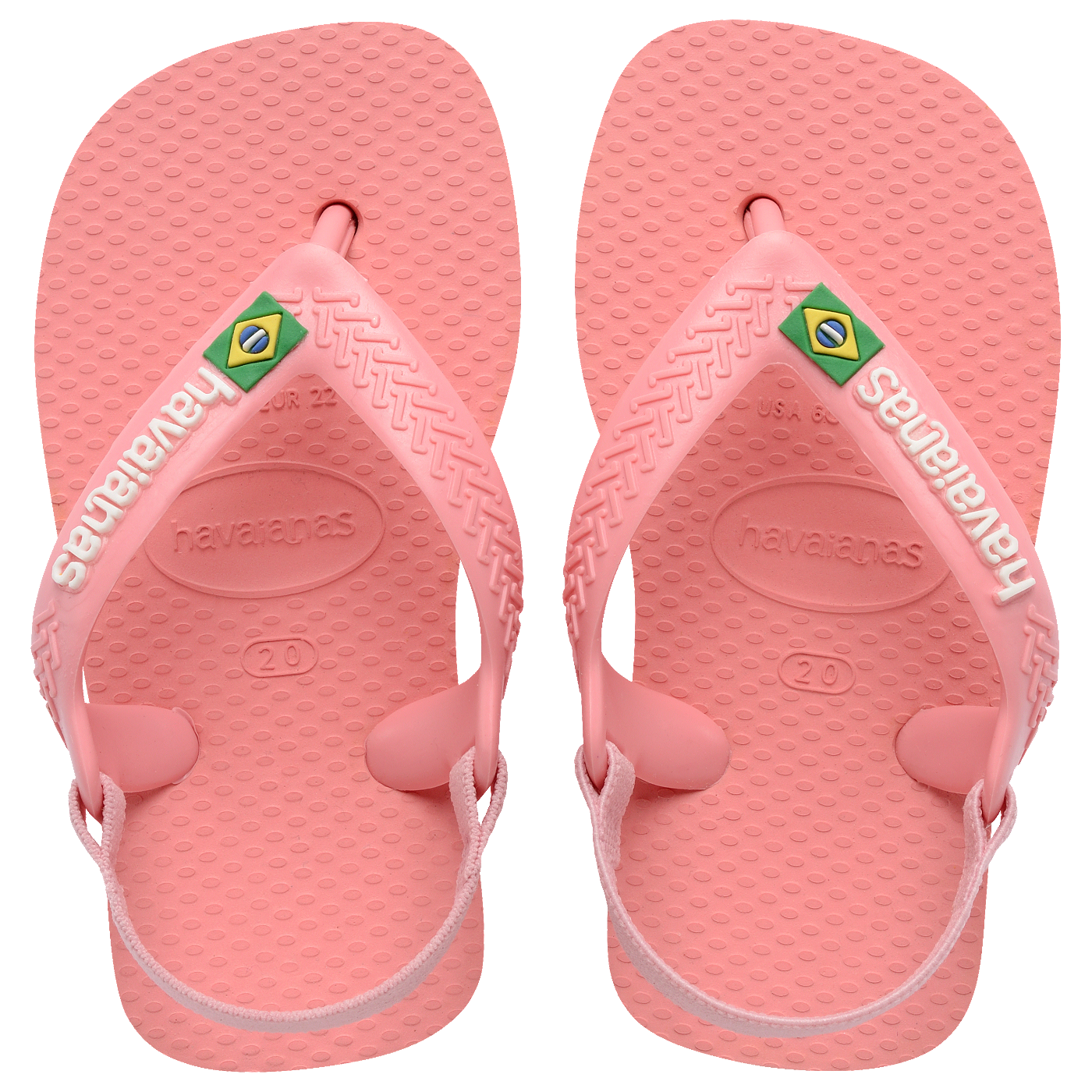 Chinelo Havaianas Baby Brasil Logo