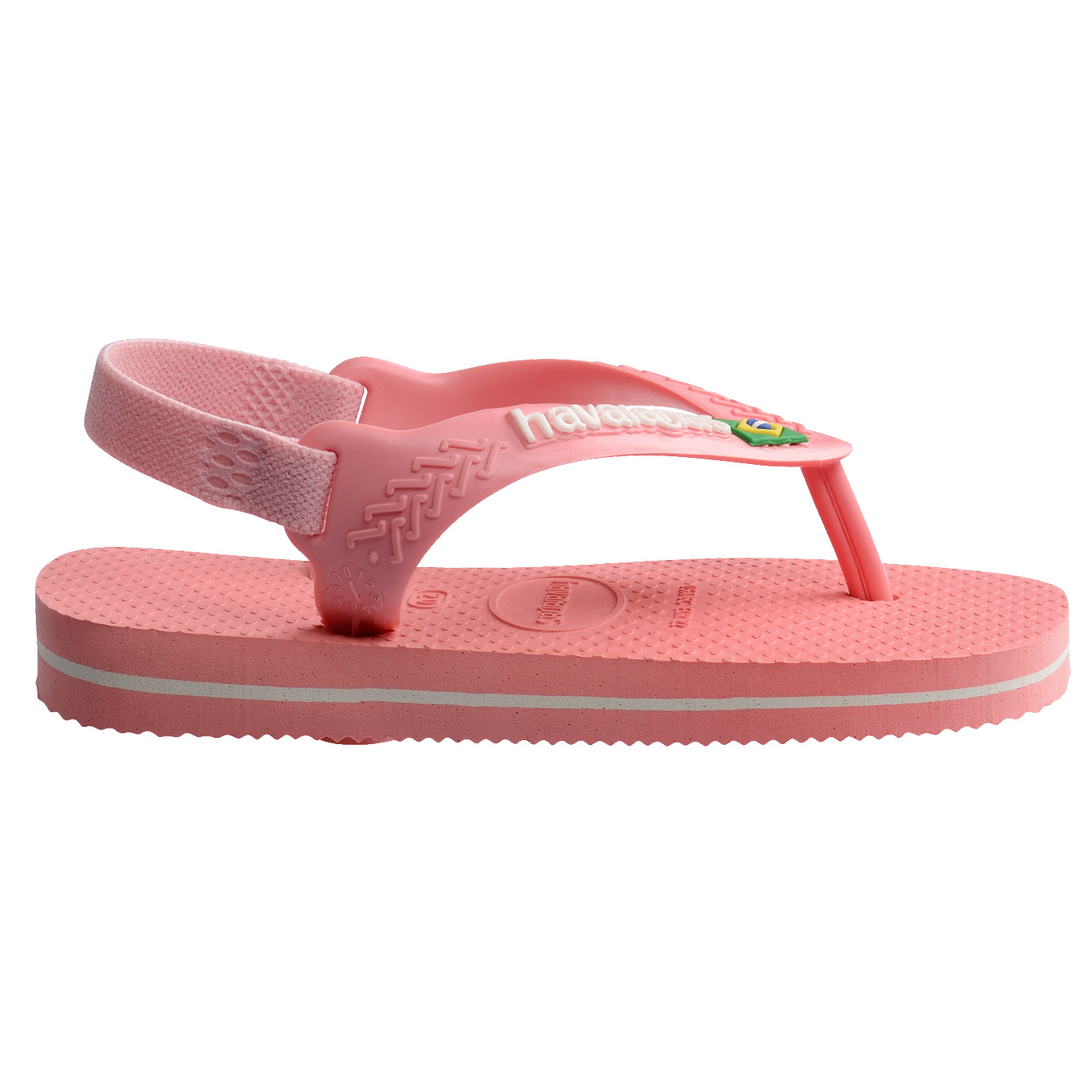 Chinelo Havaianas Baby Brasil Logo