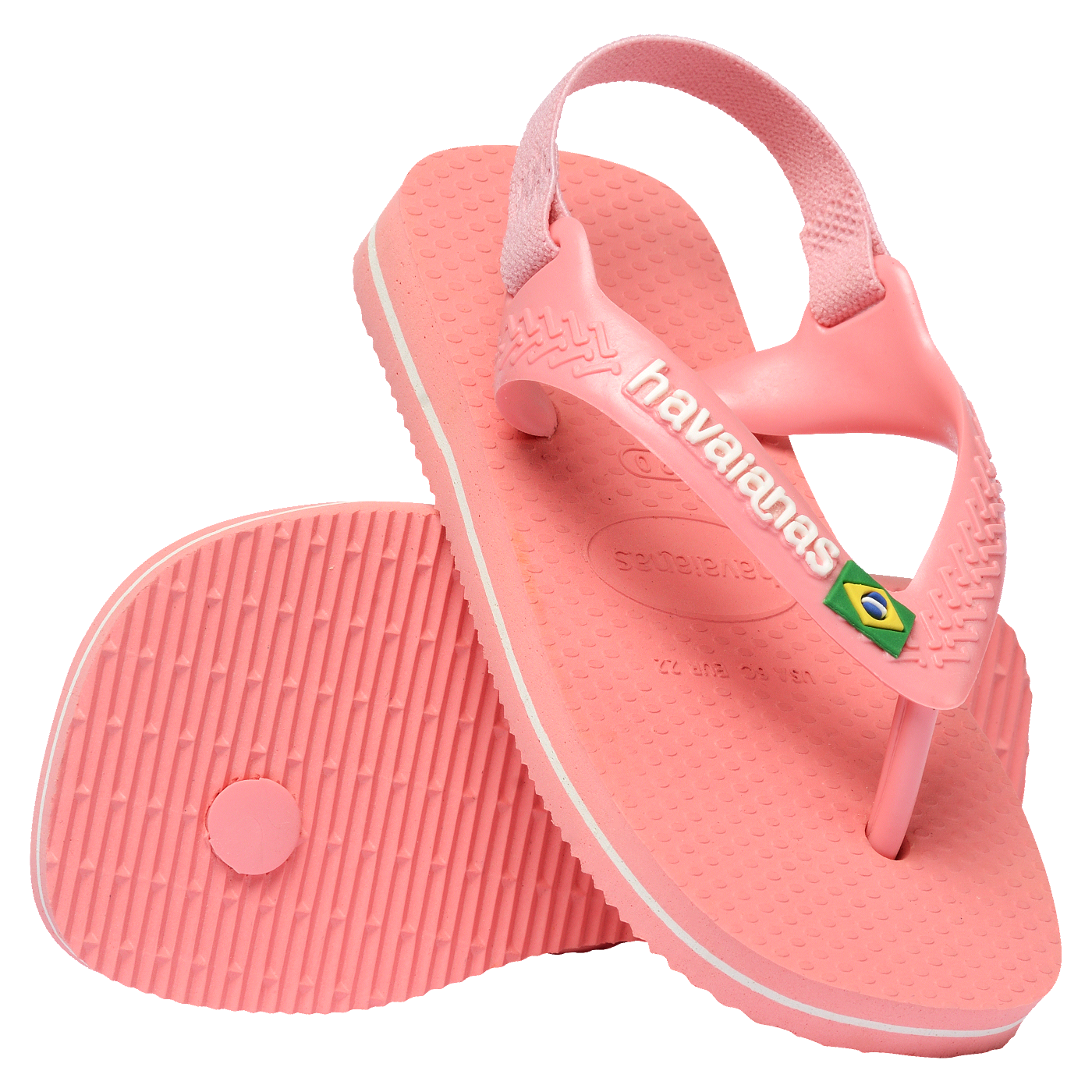 Chinelo Havaianas Baby Brasil Logo