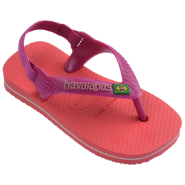 Chinelo Havaianas Baby Brasil Logo