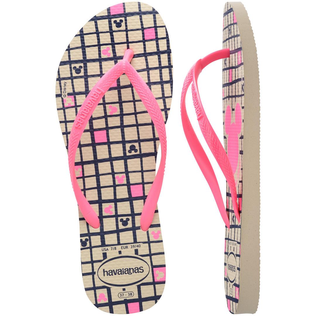 Chinelo Havaianas Slim Disney - Rosa
