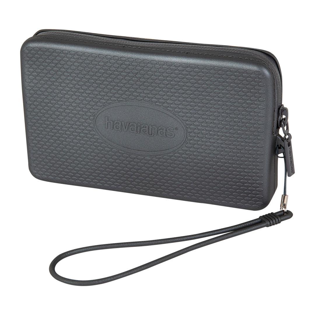 Mini Bag Plus Havaianas Metálica - Cinza Chumbo