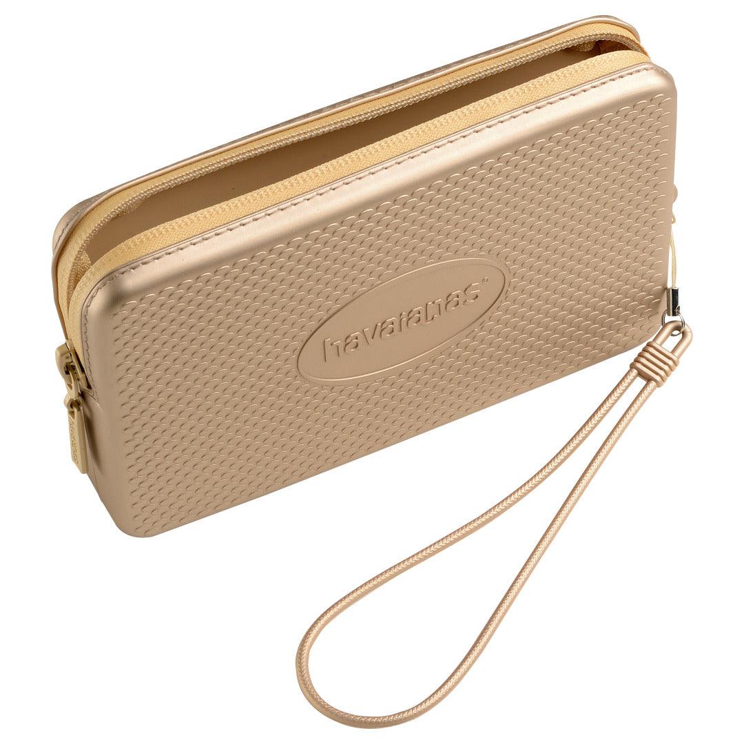 Mini Bag Plus Havaianas Metálica - Champagne