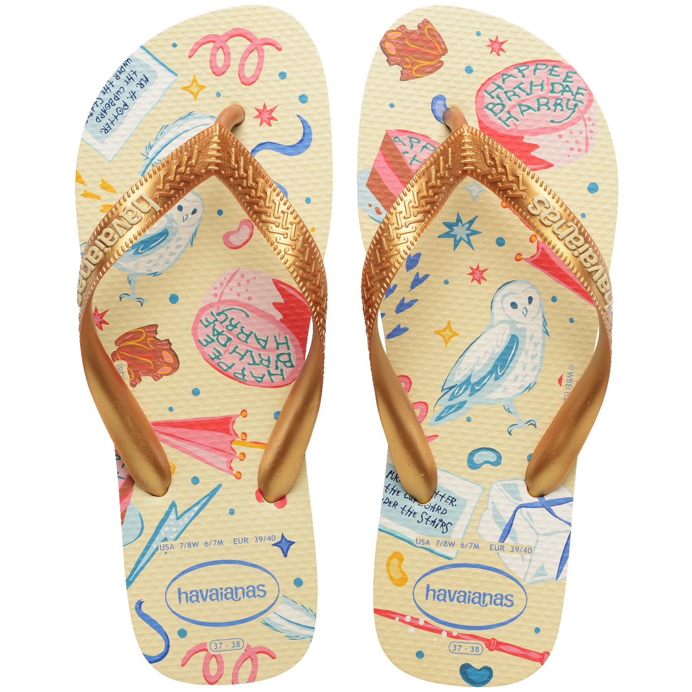 Chinelo Havaianas Harry Potter