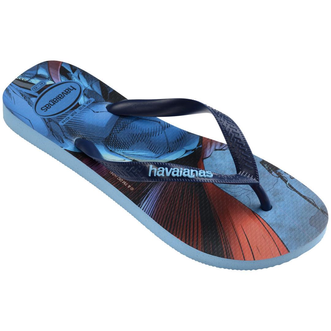 Chinelo Havaianas Top Heróis DC - Azul Lavanda