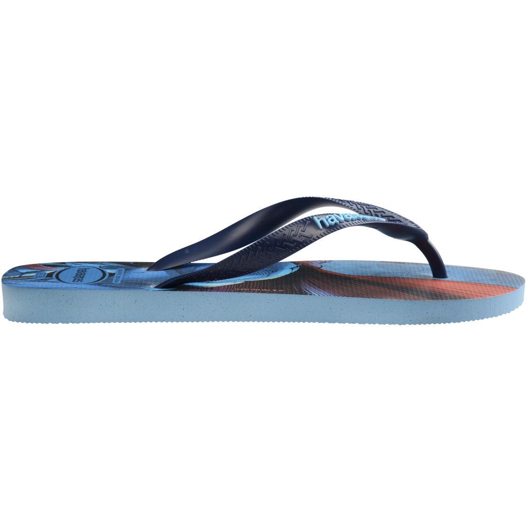 Chinelo Havaianas Top Heróis DC - Azul Lavanda