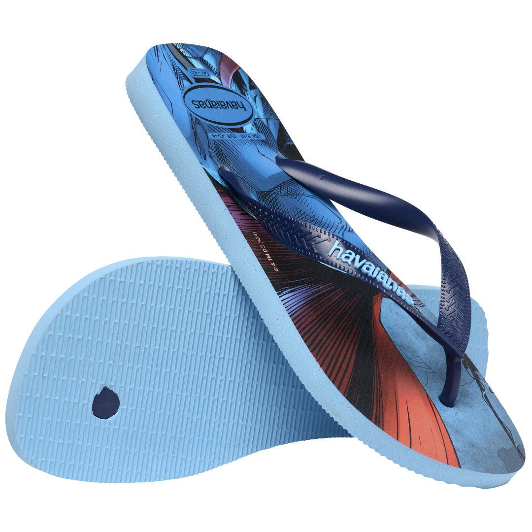Chinelo Havaianas Top Heróis DC - Azul Lavanda