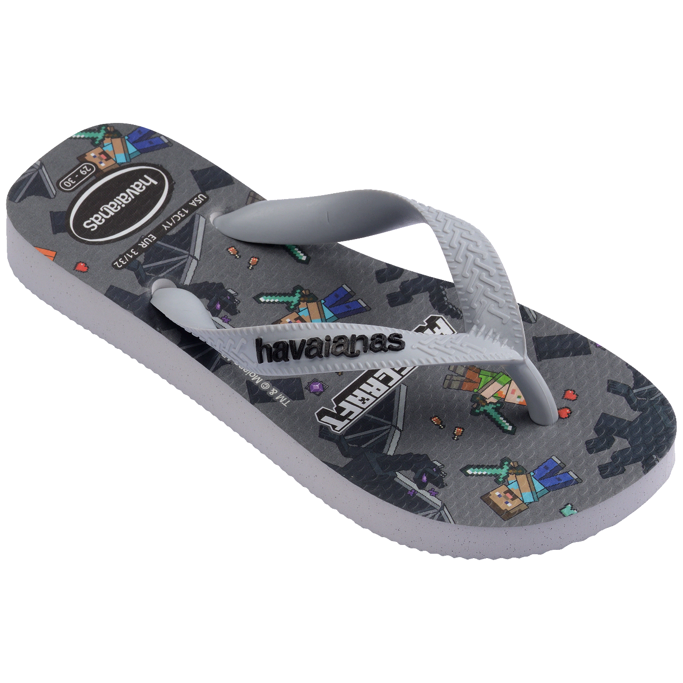 Chinelo Havaianas Infantil Minecraft