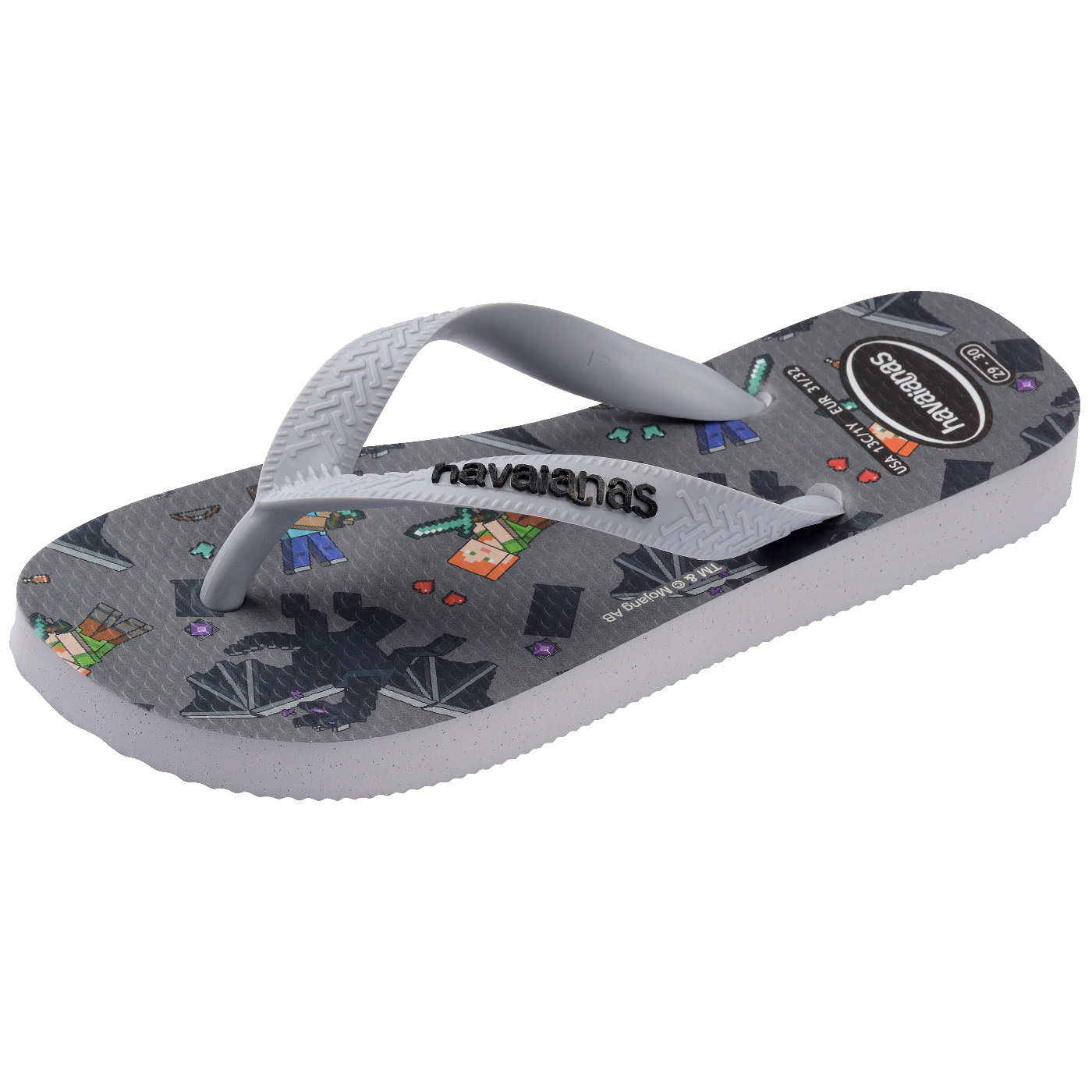 Chinelo Havaianas Infantil Minecraft