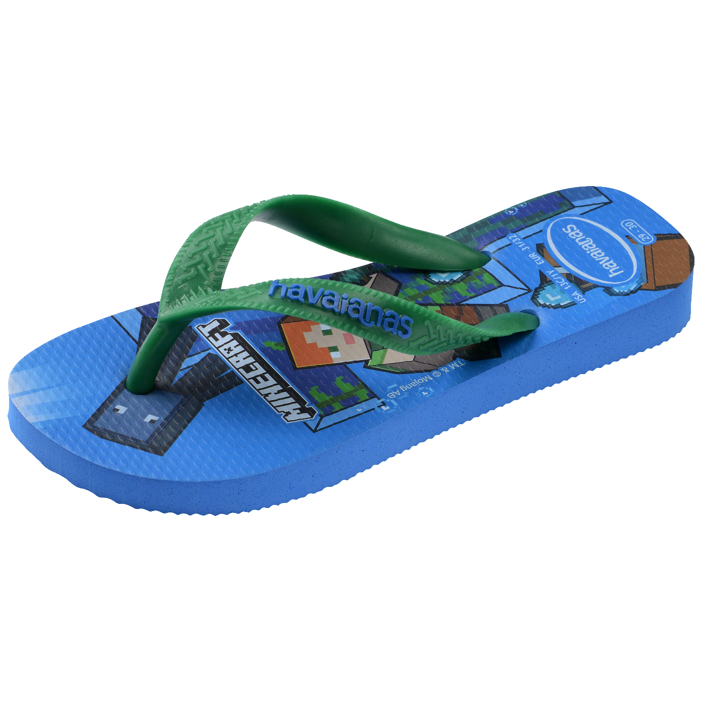 Chinelo Havaianas Infantil Minecraft