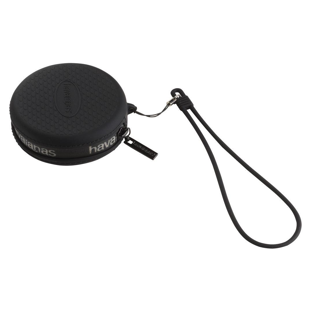 Porta Fone de Ouvido Havaianas Logo - Preto