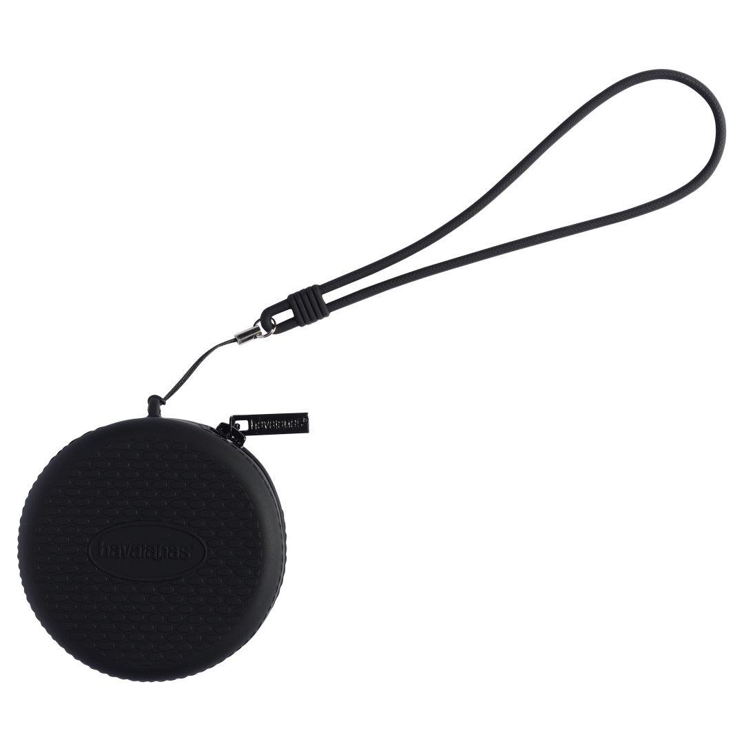 Porta Fone de Ouvido Havaianas Logo - Preto