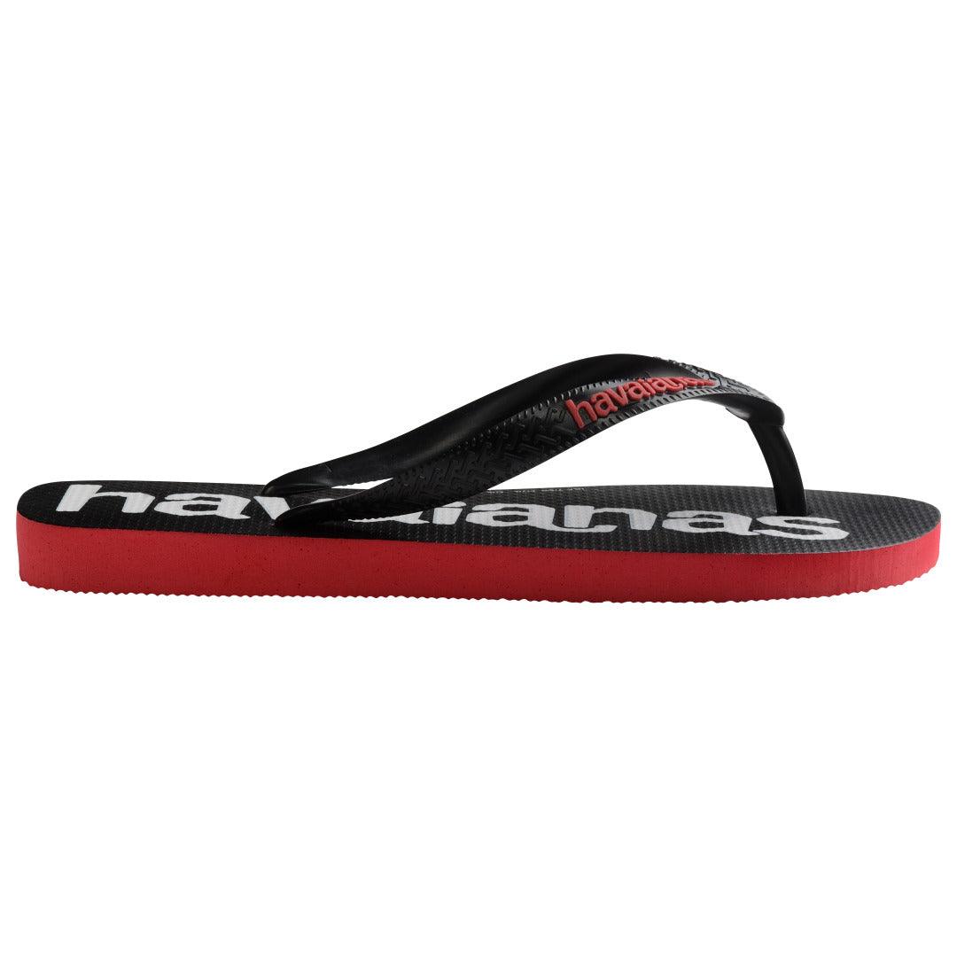 Chinelo Havaianas Top Logomania 2 - Vermelho Rubi