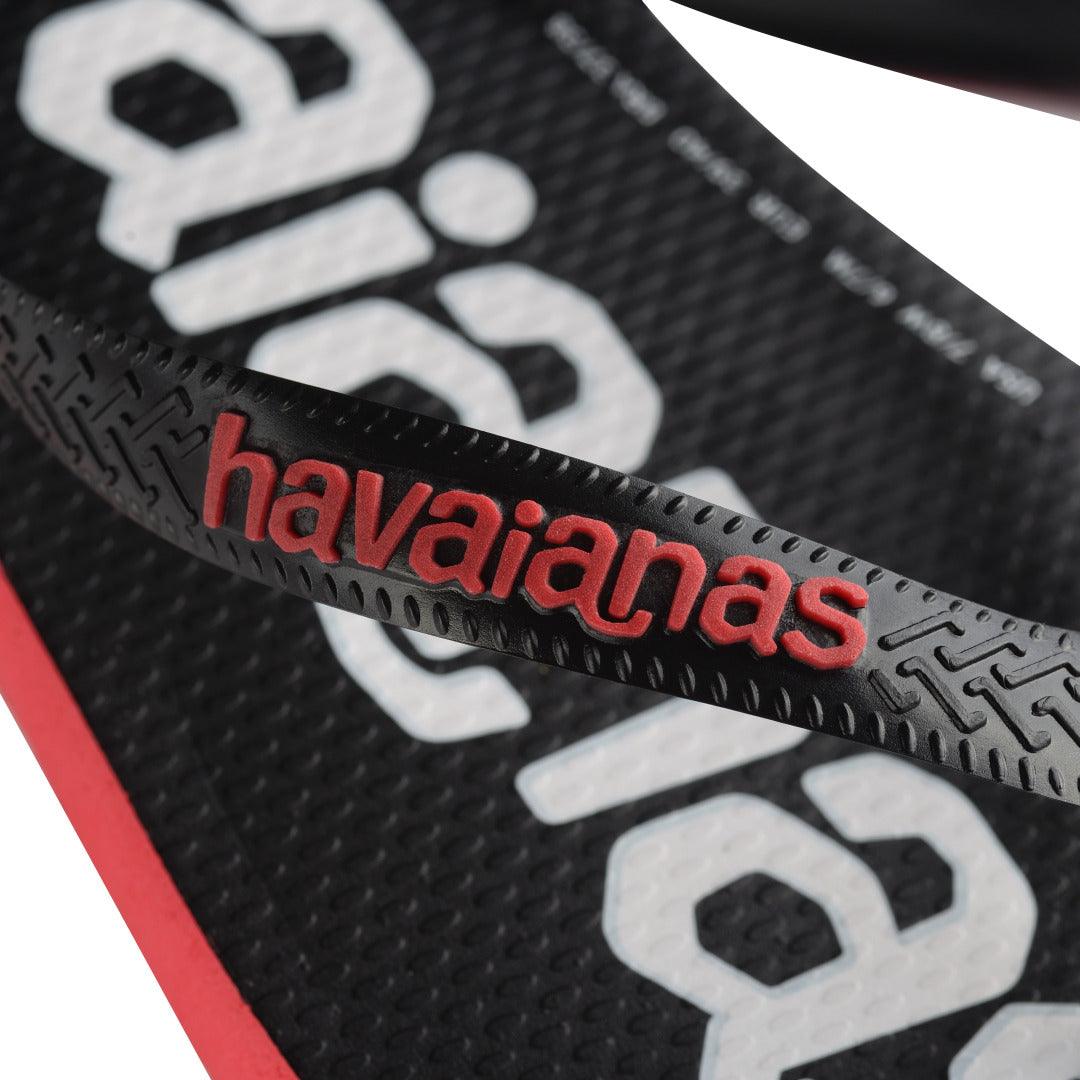 Chinelo Havaianas Top Logomania 2 - Vermelho Rubi