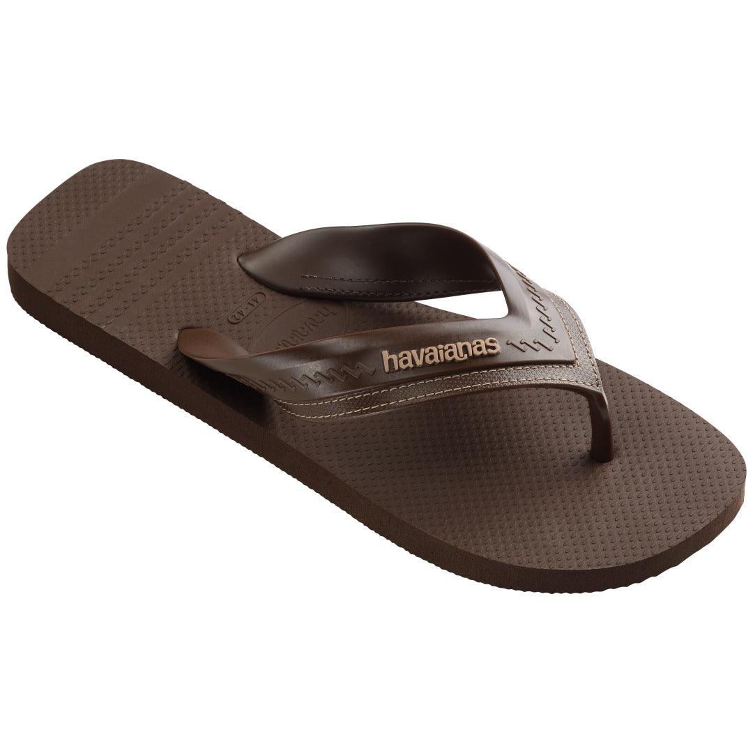 Chinelo Havaianas Hybrid Be - Café