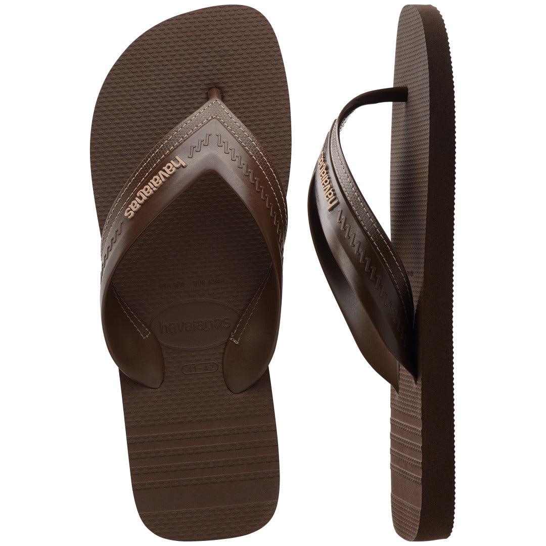 Chinelo Havaianas Hybrid Be - Café
