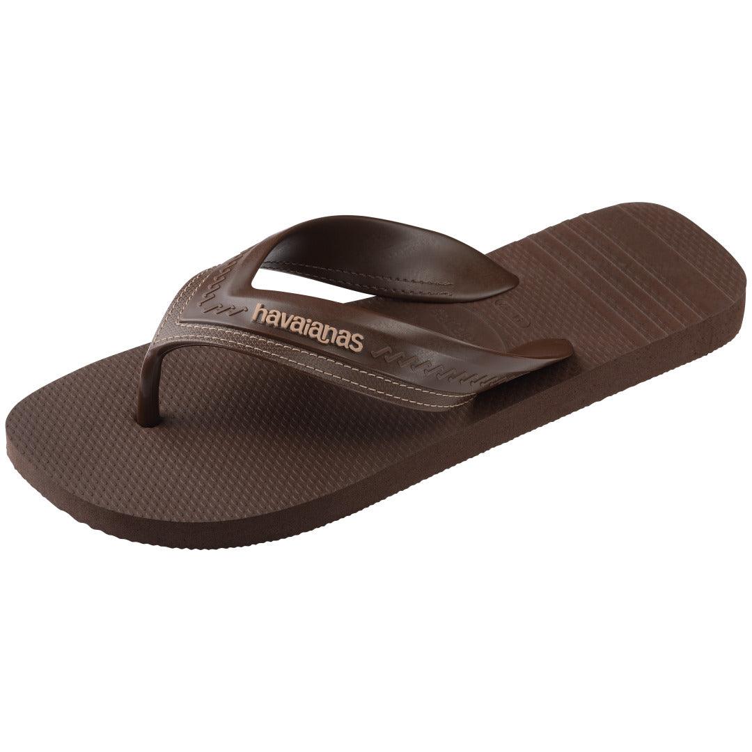 Chinelo Havaianas Hybrid Be - Café