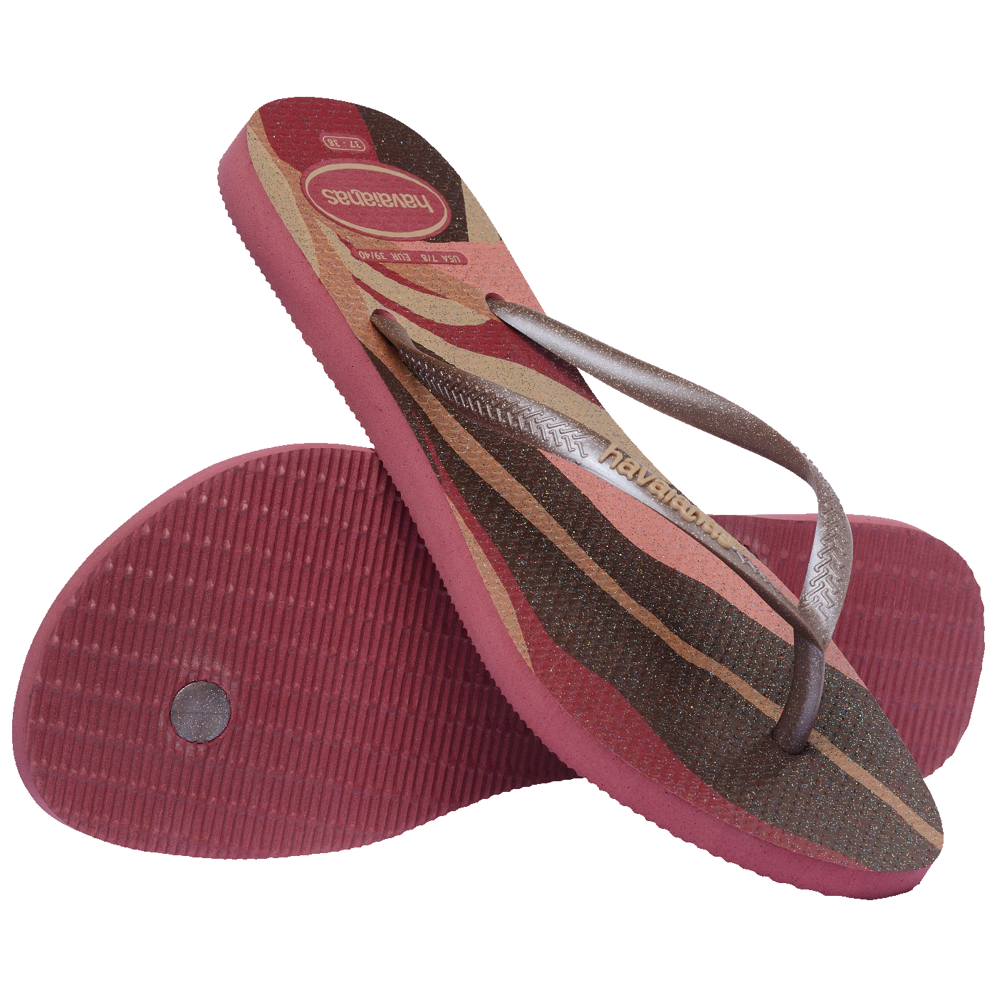 Chinelo Havaianas Slim Palette Glow