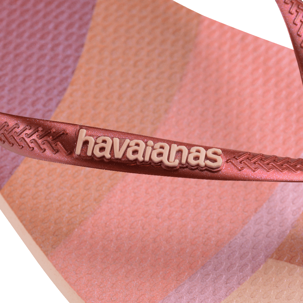 Chinelo Havaianas Slim Palette Glow - Rosa Ballet