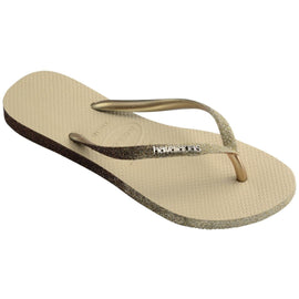 Chinelo Havaianas Slim Sparkle - Areia