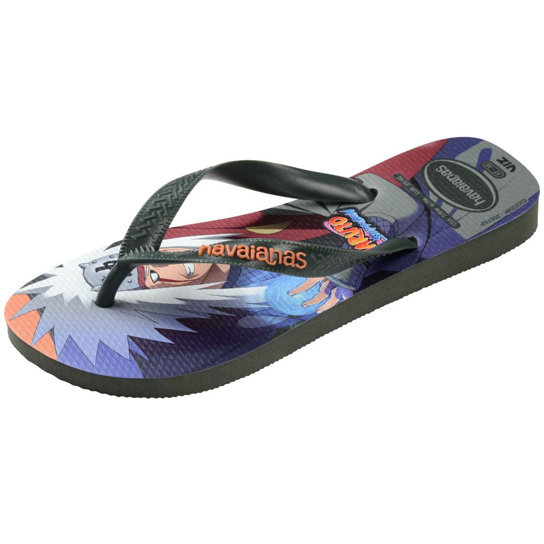 Chinelo Havaianas Top Naruto - Verde Olive